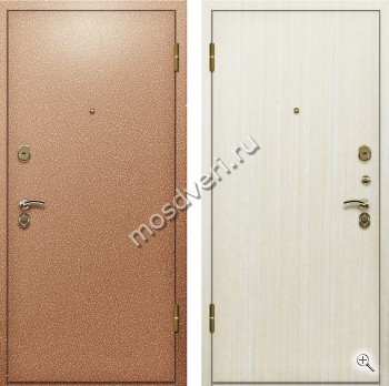 Дверь с порошковым покрытием и светлым ламинатом - купить от производителя Мосдвери Дверь с порошковым покрытием и светлым ламинатом