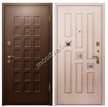 Входная дверь в квартиру открывание внутрь VDVO-02 - купить от производителя Мосдвери Входная дверь в квартиру открывание внутрь VDVO-02